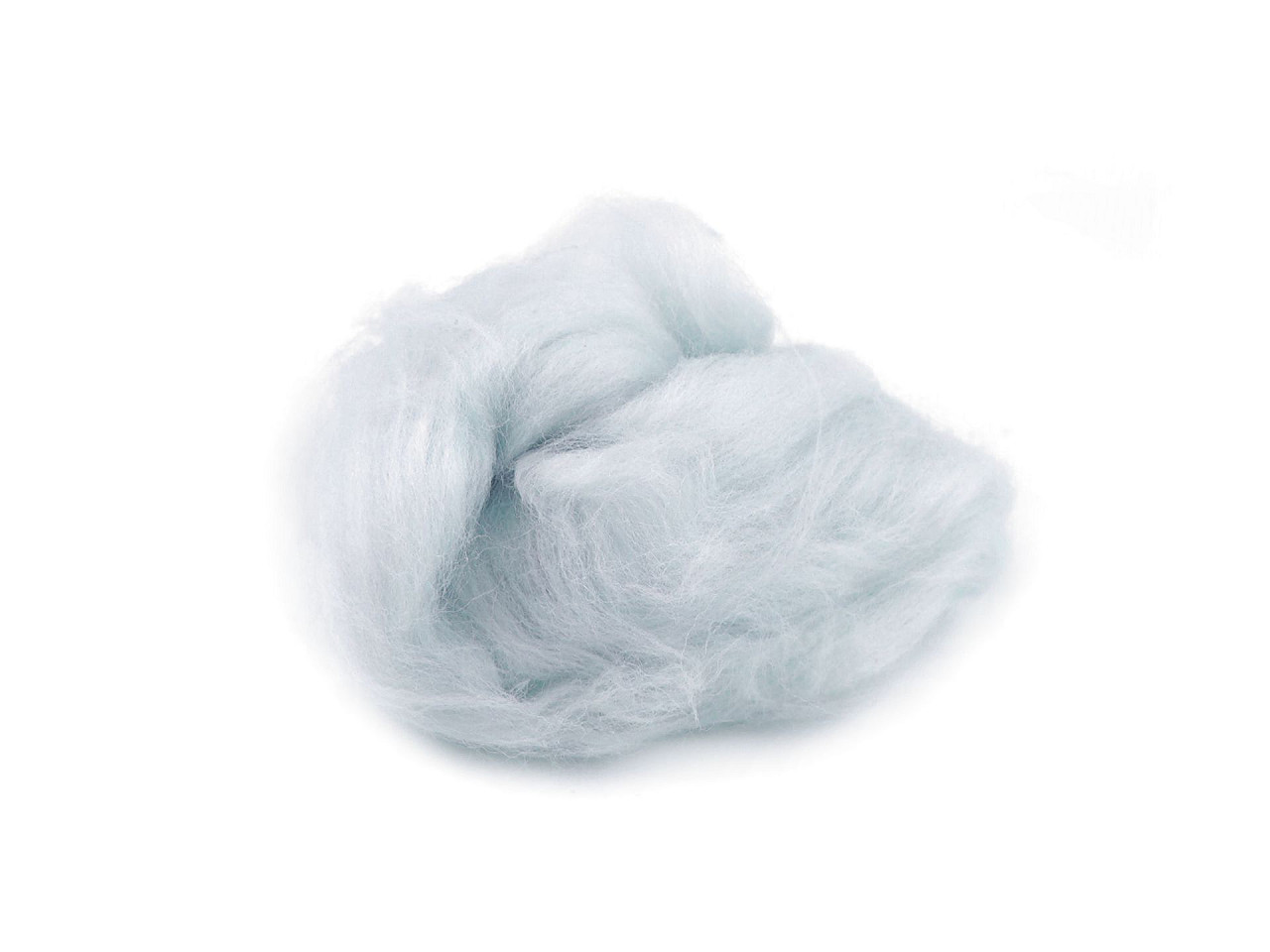 Lână de oaie 5 g pieptănată - Albastru azur (1 Sac)