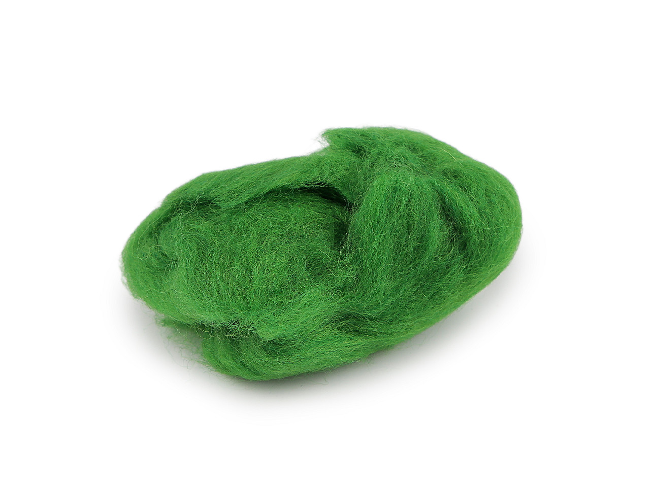 Lână de oaie 5 g pieptănată - Albastru azur (1 Sac)