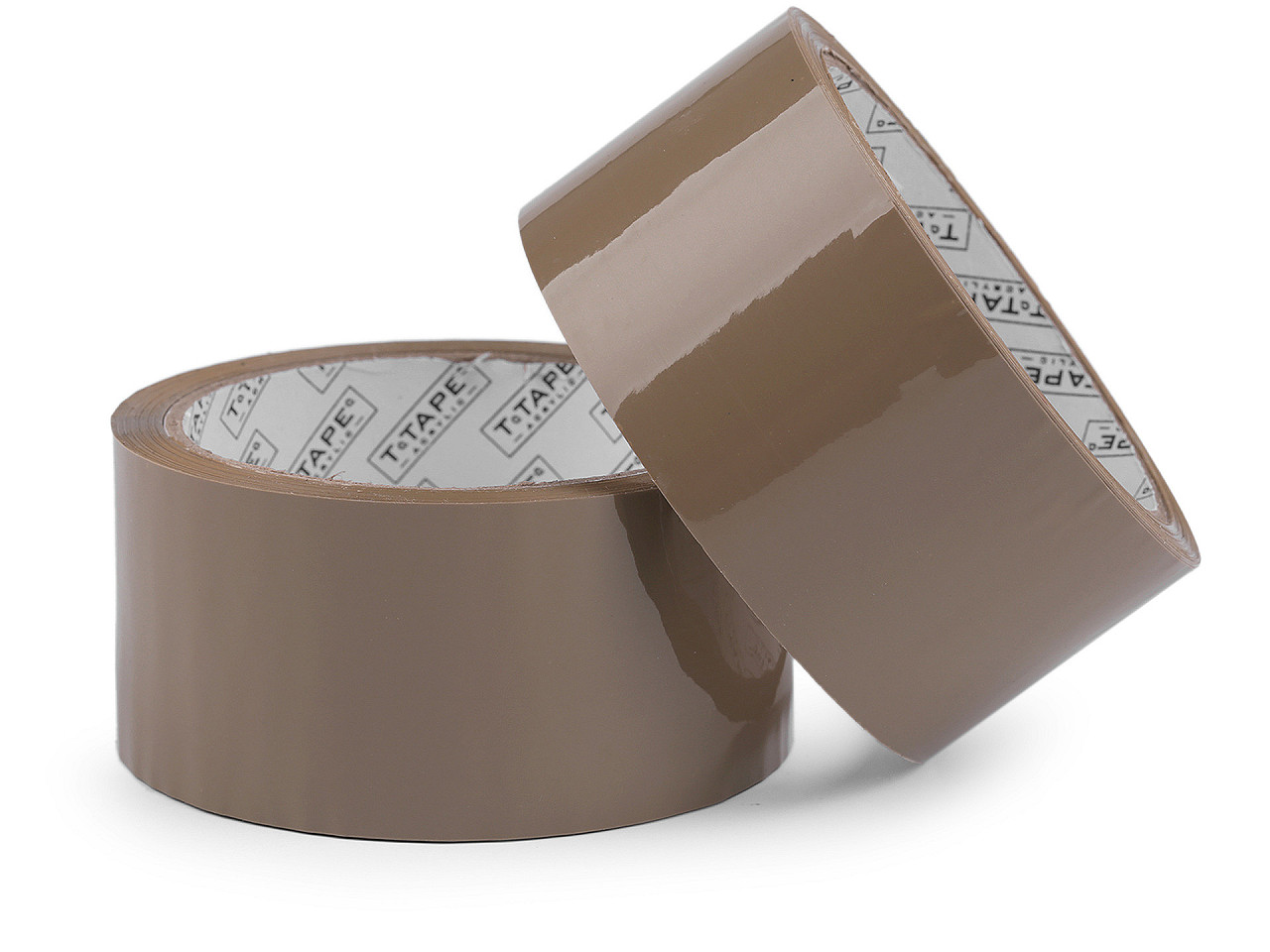 Bandă de ambalare adezivă / hotmelt lățime 48 mm - Maro (1 Bucată) Bandă de ambalare adezivă / hotmelt lățime 48 mm - Maro (1 Bucată)