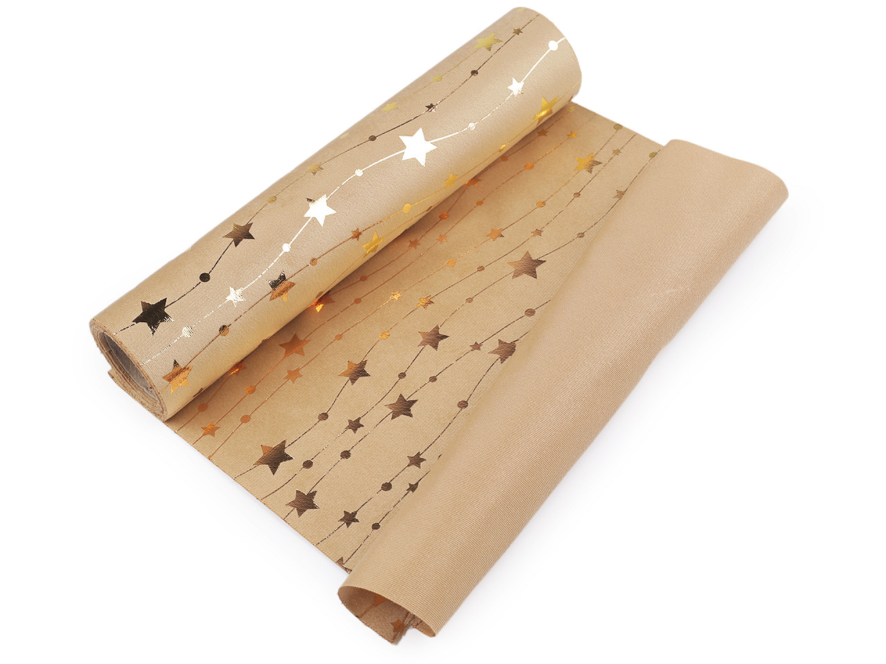 Catifea pentru realizarea traverselor si decoratiunilor, latime 28 cm - Bej (4 Bucăți) Catifea pentru realizarea traverselor si decoratiunilor, latime 28 cm - Bej (4 Bucăți)