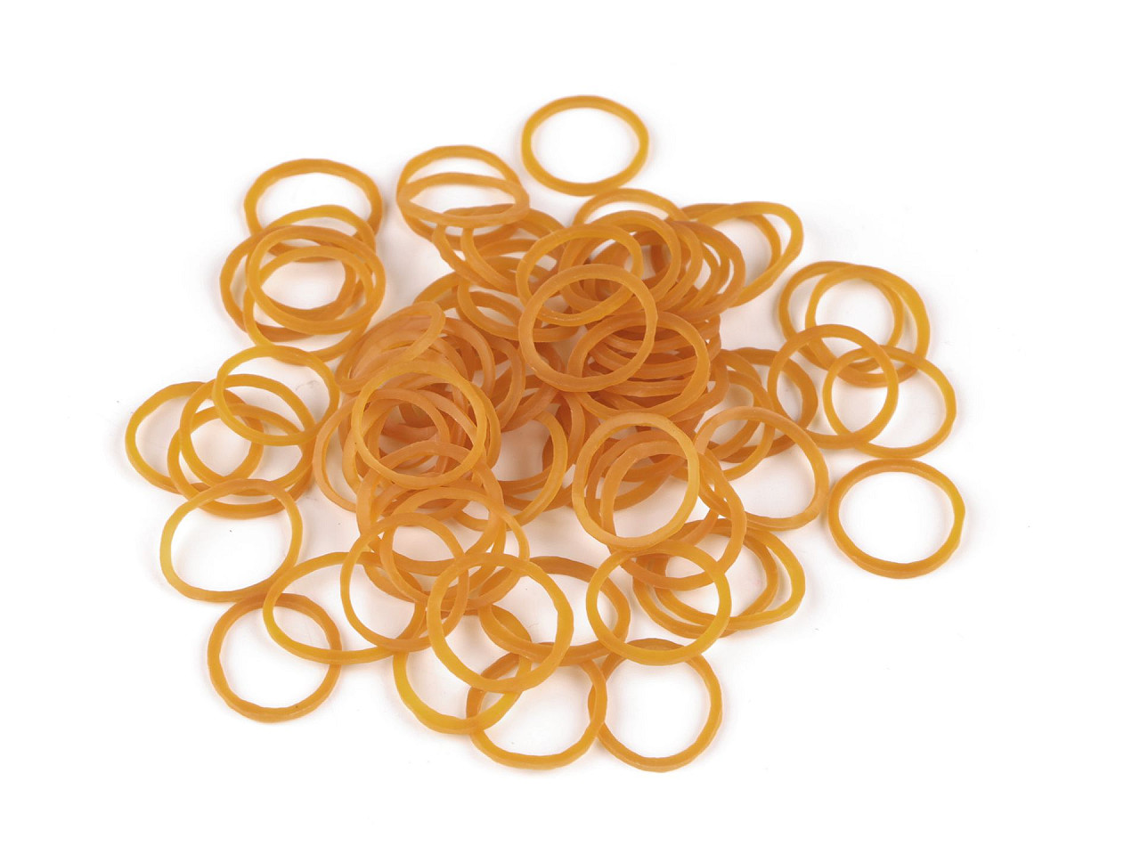 Elasticei de cauciuc 500 g - Orange-yellow (1 Sac)