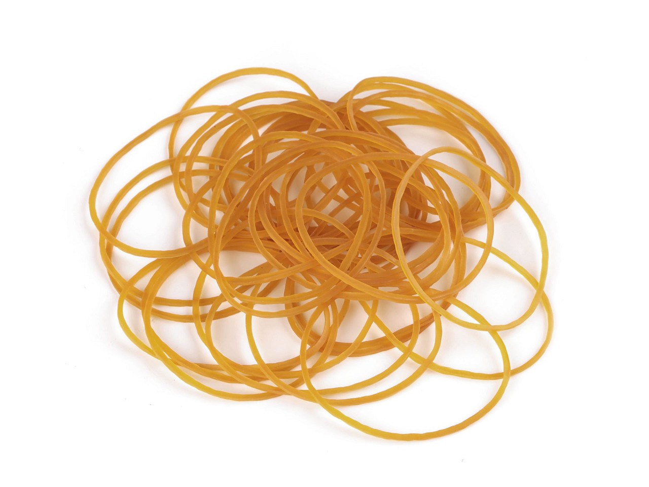 Elasticei de cauciuc 500 g - Orange-yellow (1 Sac)