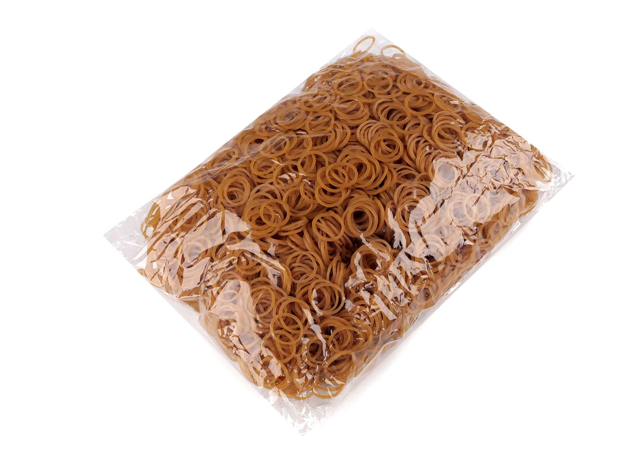 Elasticei de cauciuc 500 g - Orange-yellow (1 Sac)