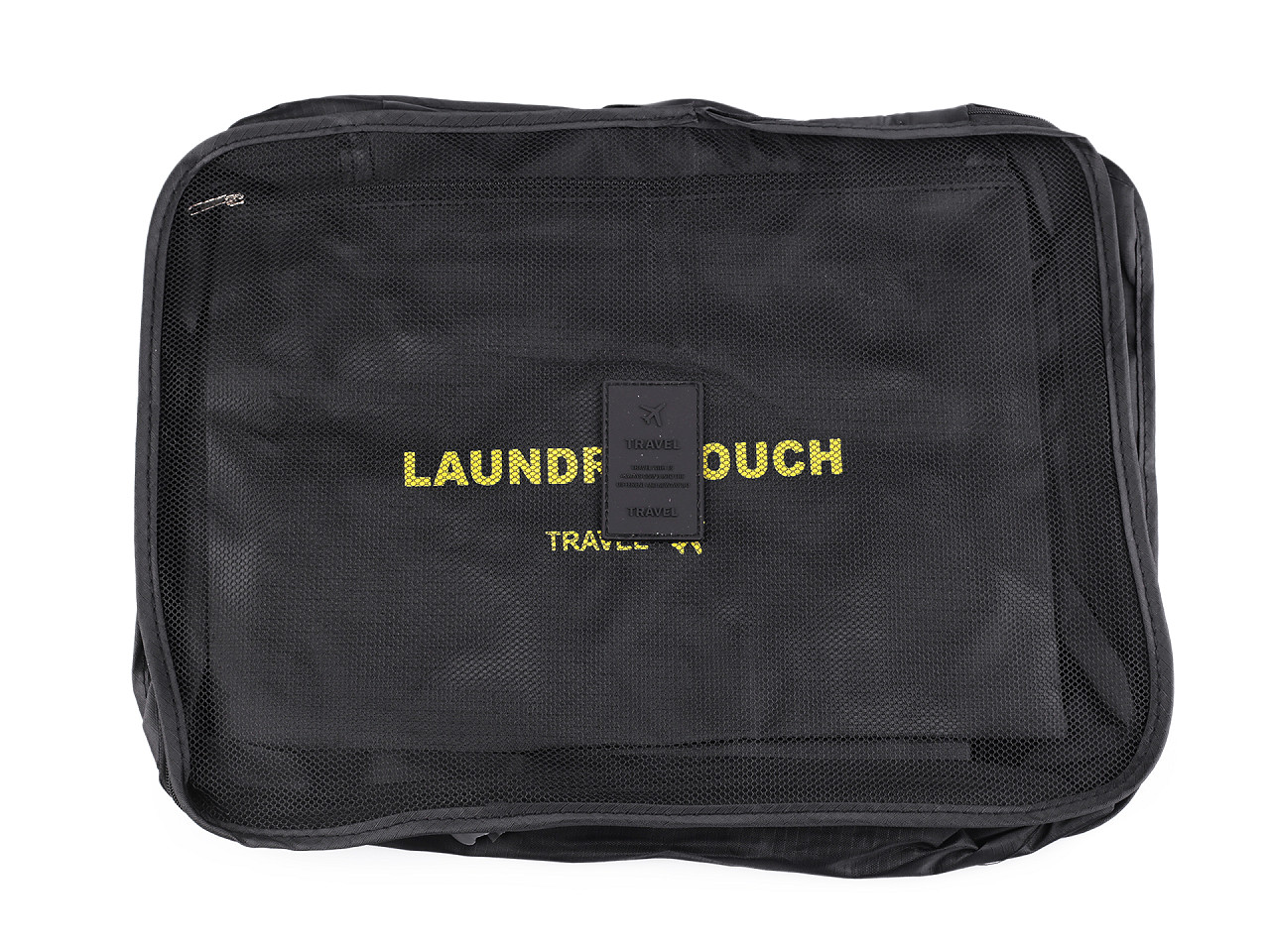 Set de organizatori de călătorie pentru valiză 6 buc - Roz somon închis (1 Set)