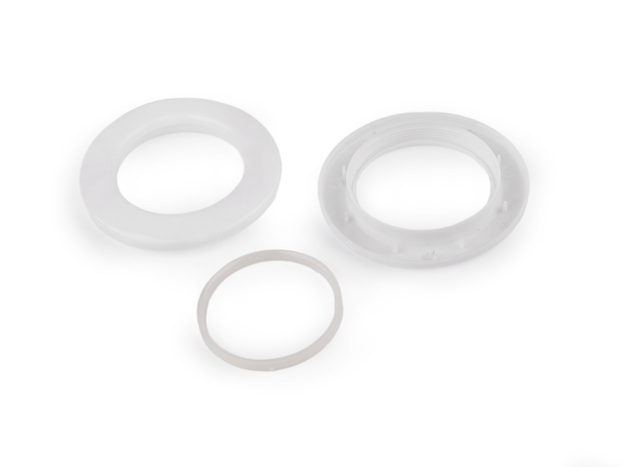 Ocheți pentru perdele și draperii interior ø42 mm - Auriu deschis (100 Seturi)