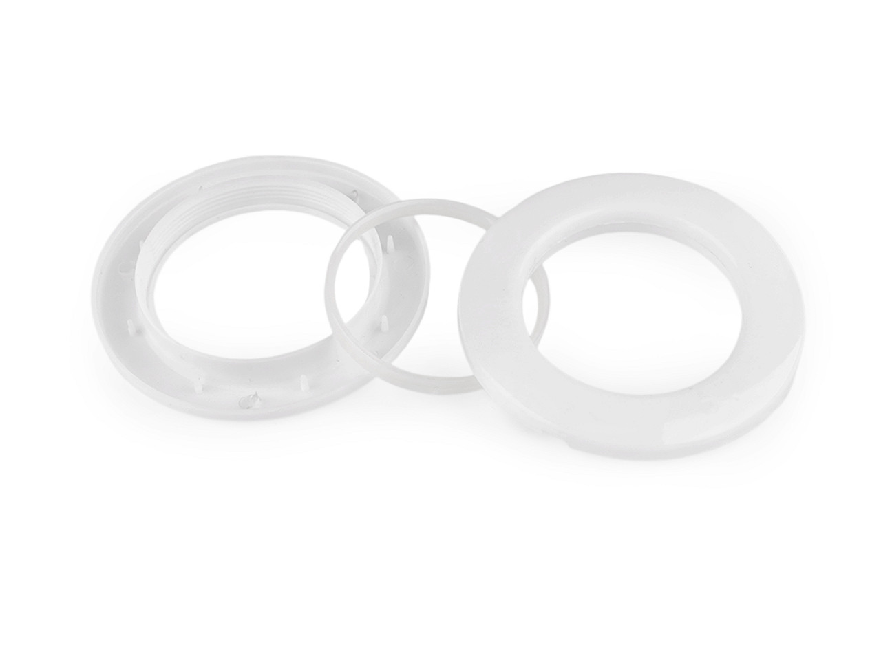 Ocheți pentru perdele și draperii interior ø42 mm - Auriu deschis (100 Seturi)