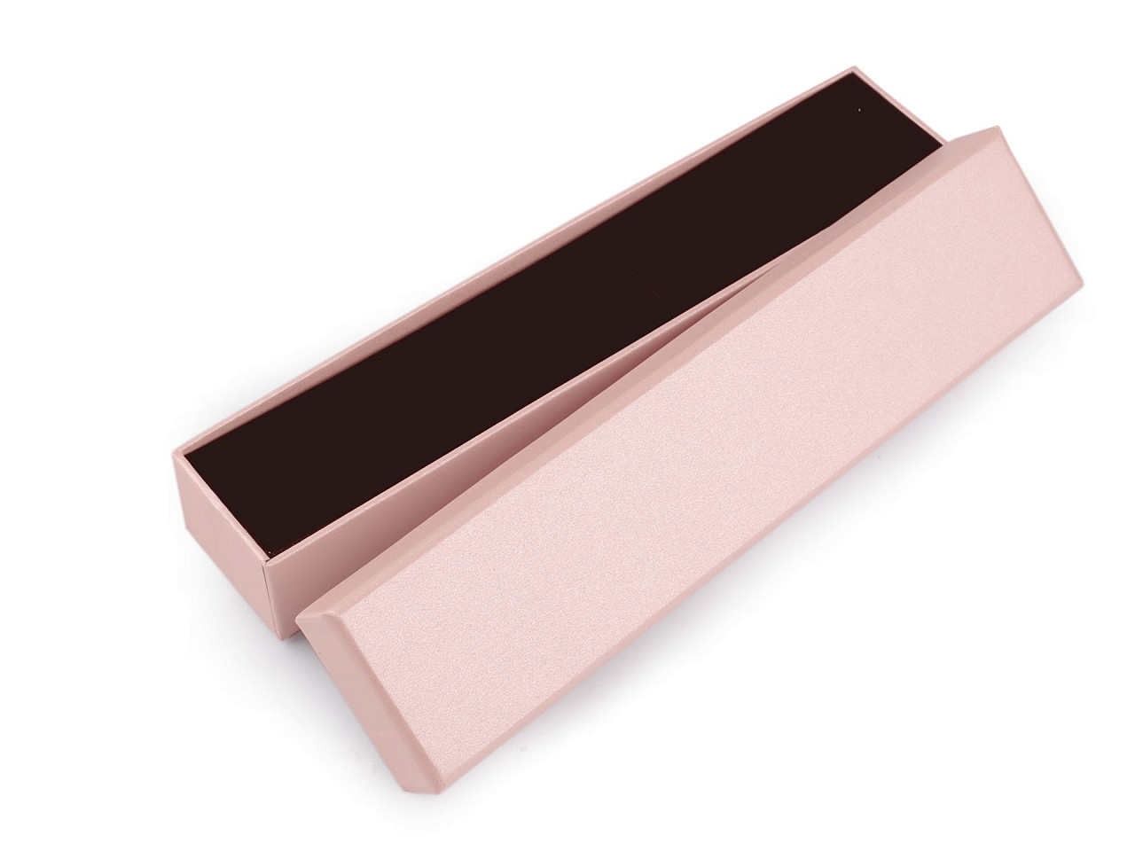 Cutie de bijuterii 4,5x21 cm - Negru (12 Bucăți)