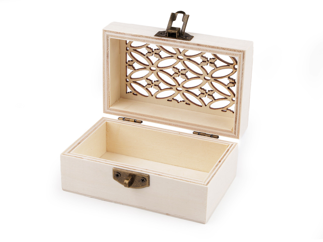 Cutie de lemn decorabila - Natur (1 Bucată)