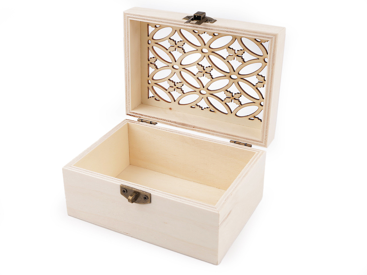 Cutie de lemn decorabila - Natur (1 Bucată)