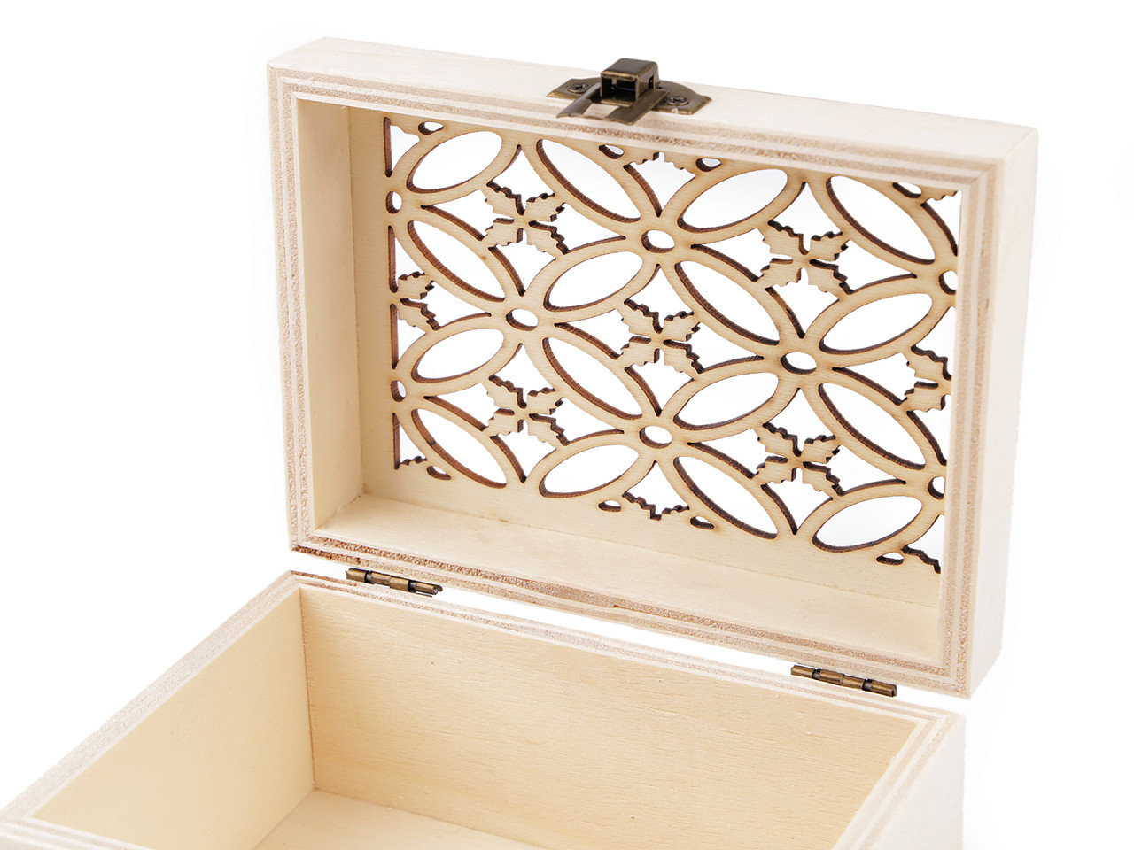 Cutie de lemn decorabila - Natur (1 Bucată)