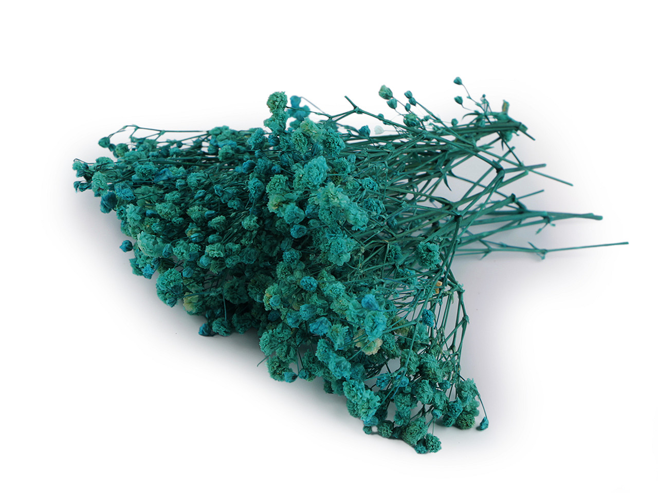 Voalul miresei uscat/stabilizat pentru aranjamente florale - Bleu turcoaz (1 Cutie)