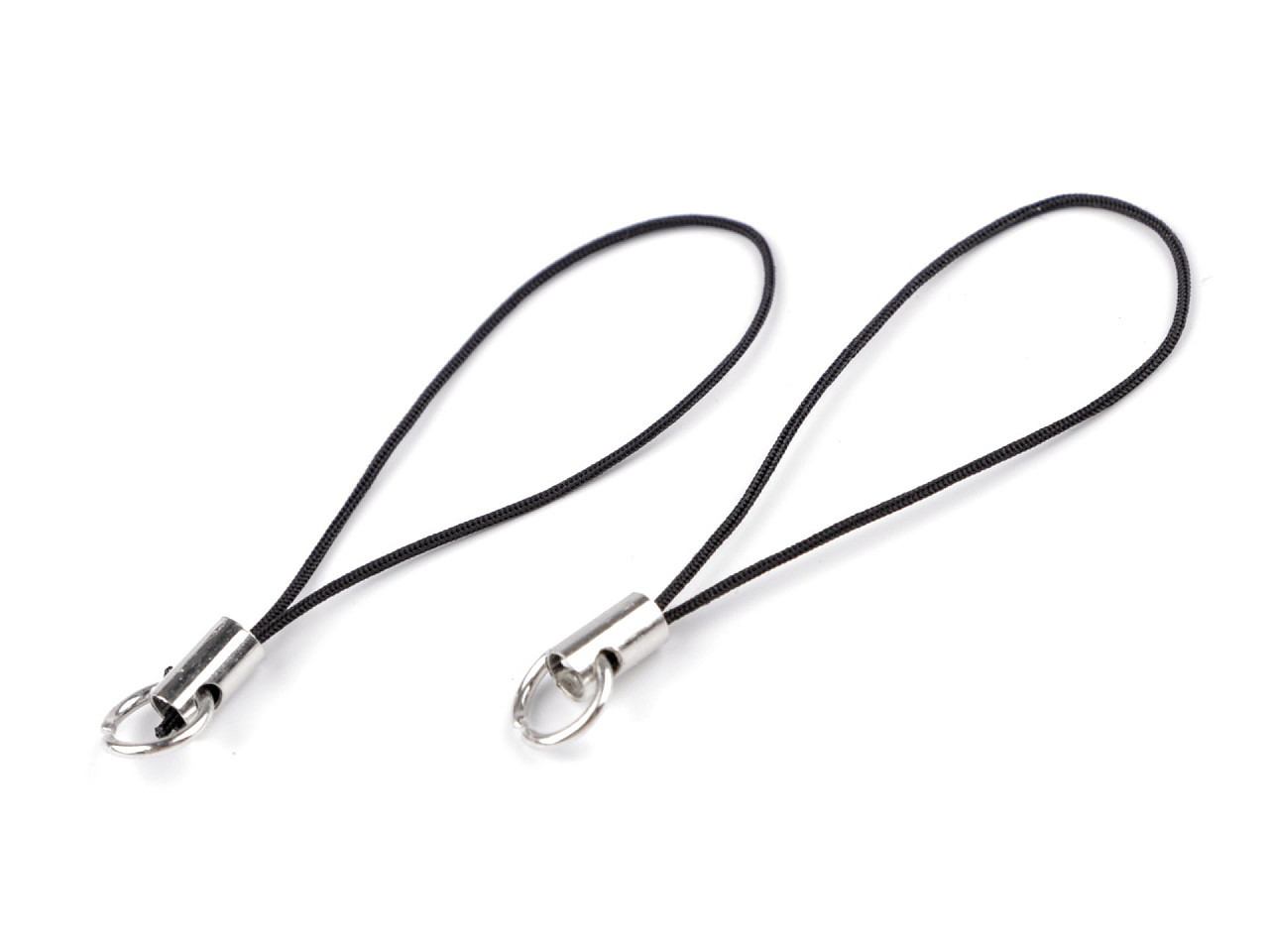 Agatatoare de pandantiv cu inel - Negru (100 Bucăți)