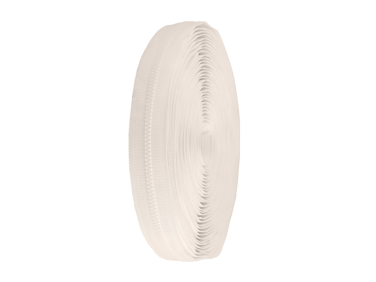 Fermoar plastic nr. 3 - Alb (200 Metri)