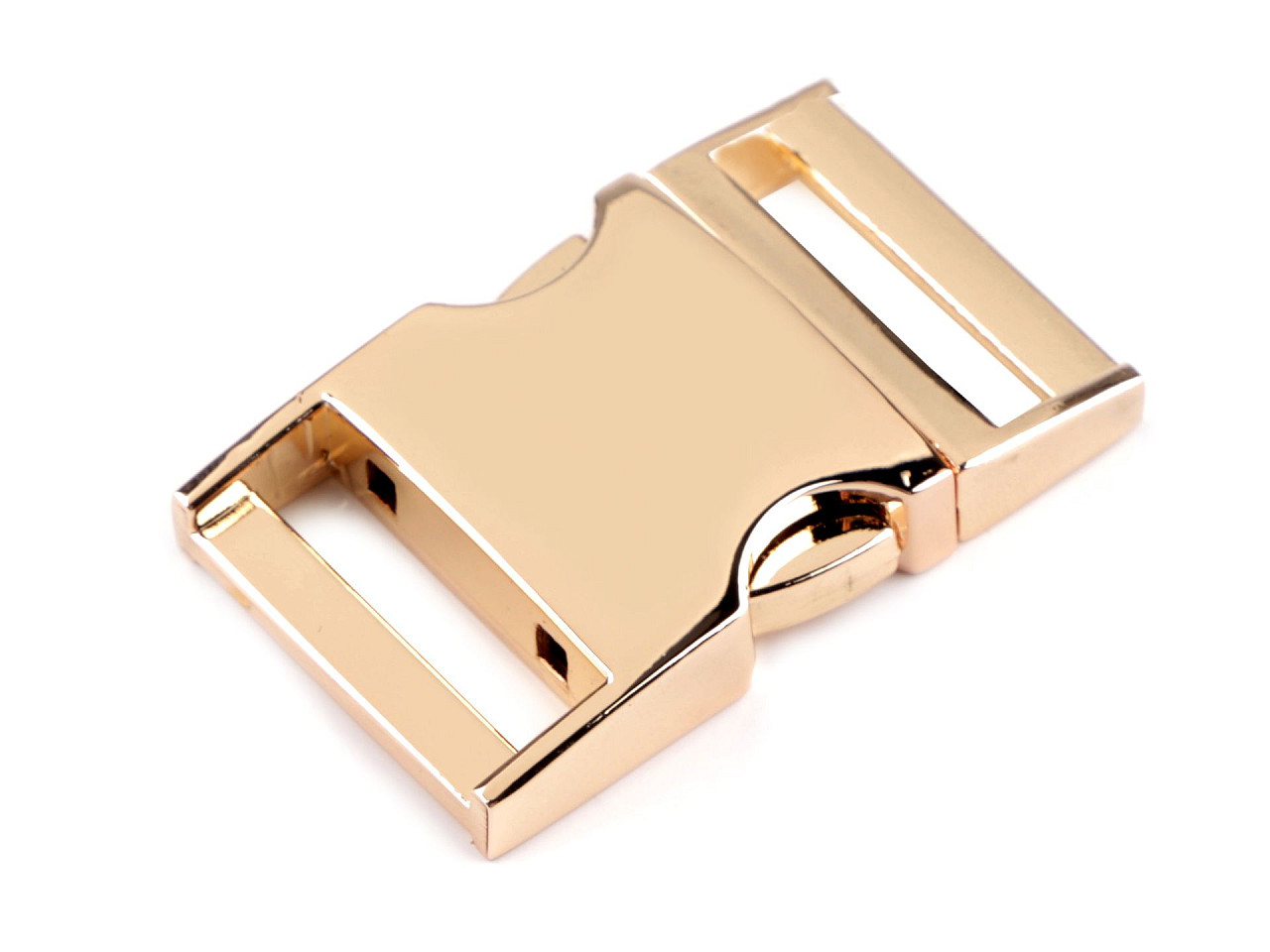 Catarama metalica latime 25 mm - Nichel (1 Pereche)