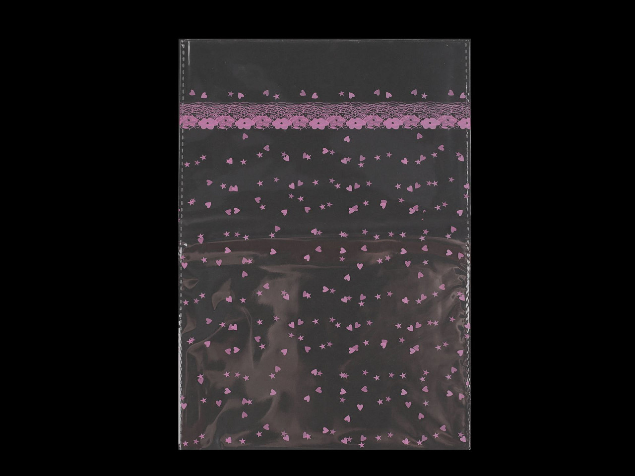 Saculeț din celofan 18x25 cm - Alb (100 Bucăți)