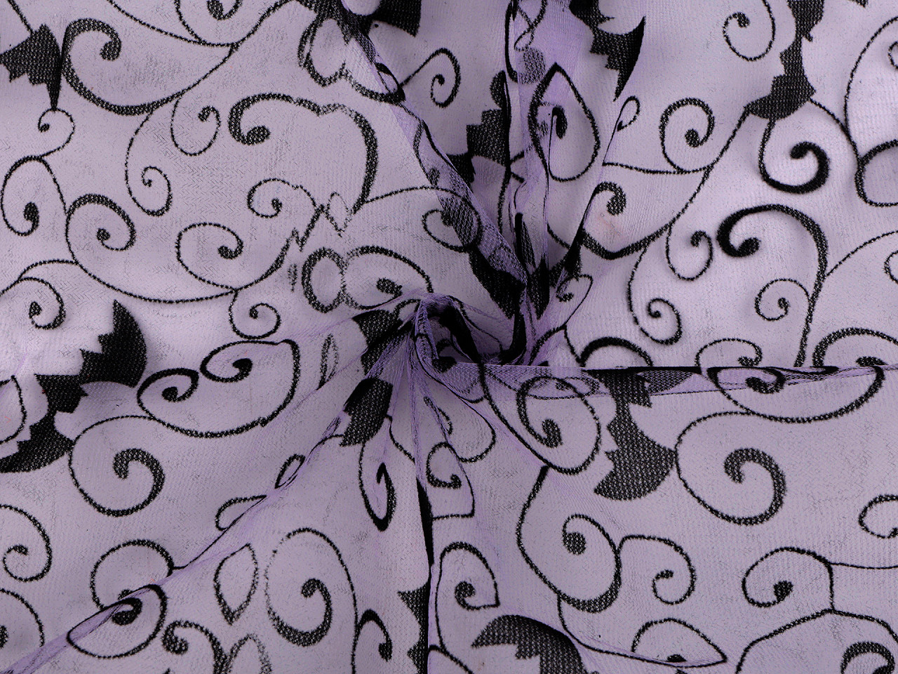 Organza liliac - Violet (1 Metru)