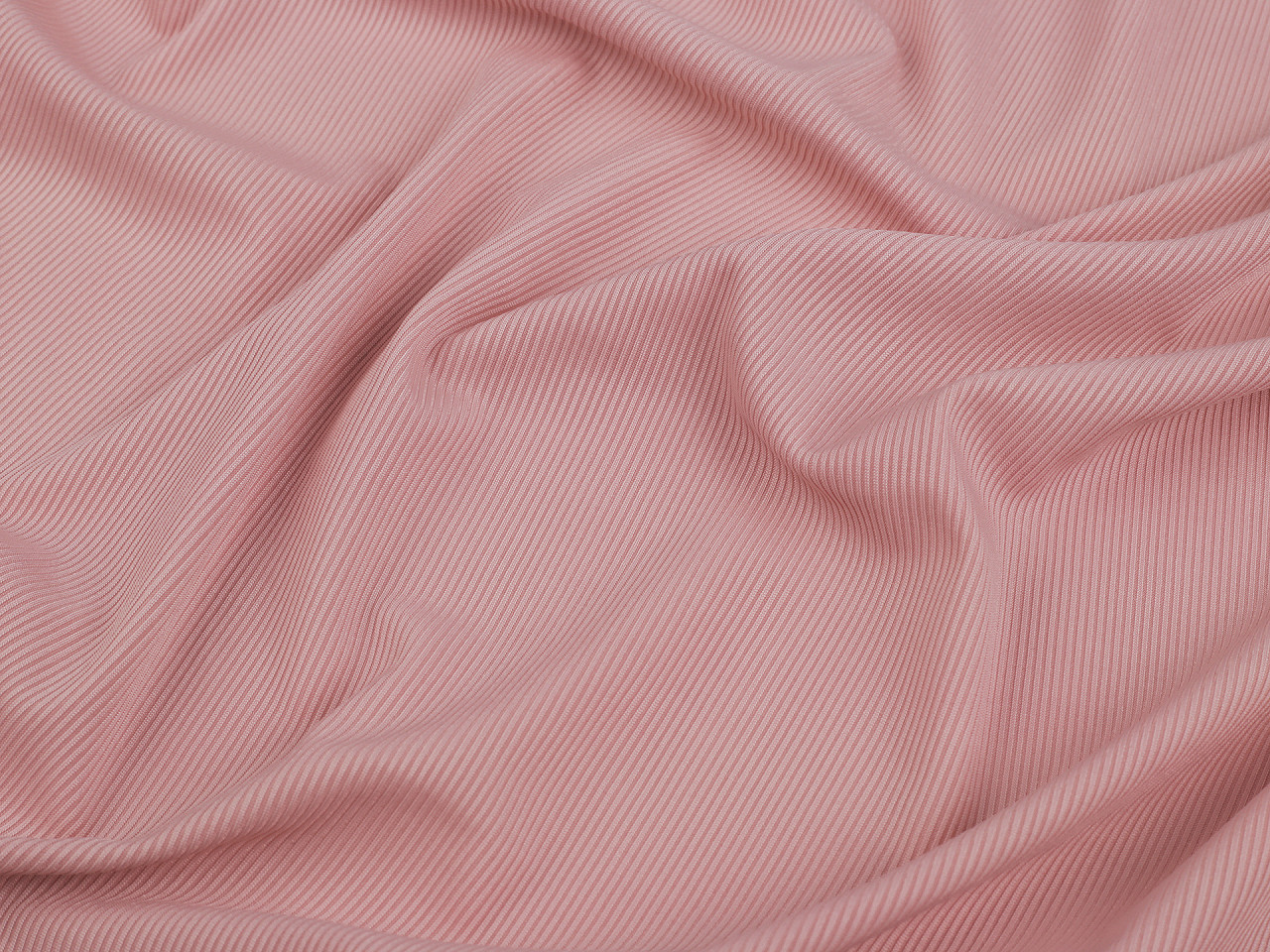 Tricot raiat pes - Roz foarte deschis (1 Metru)