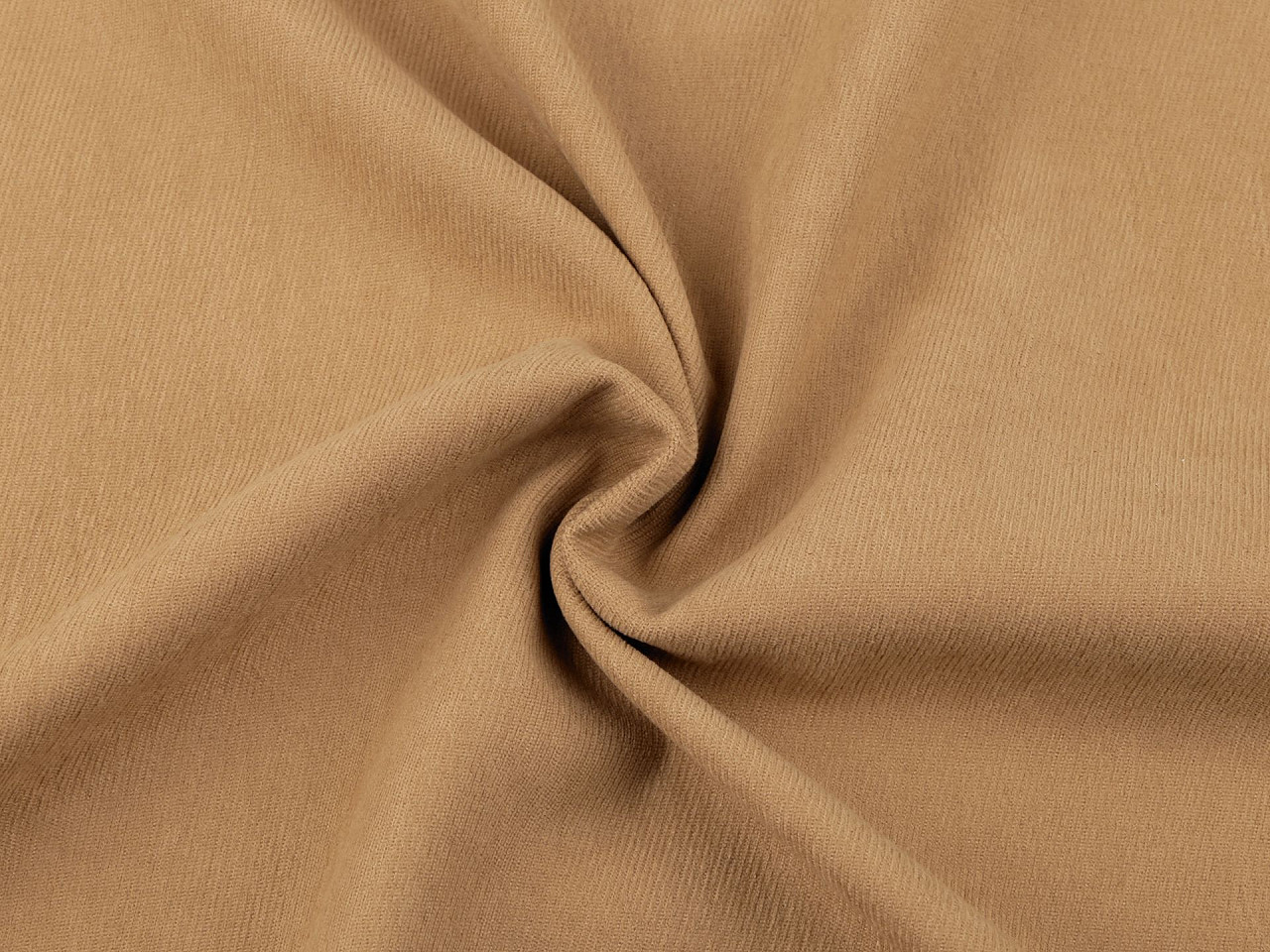 Țesătură / stofă creponată - Crem (1 Metru)