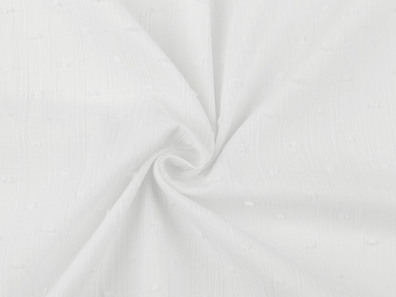 Muslină / tifon cu model - Off white (1 Metru)