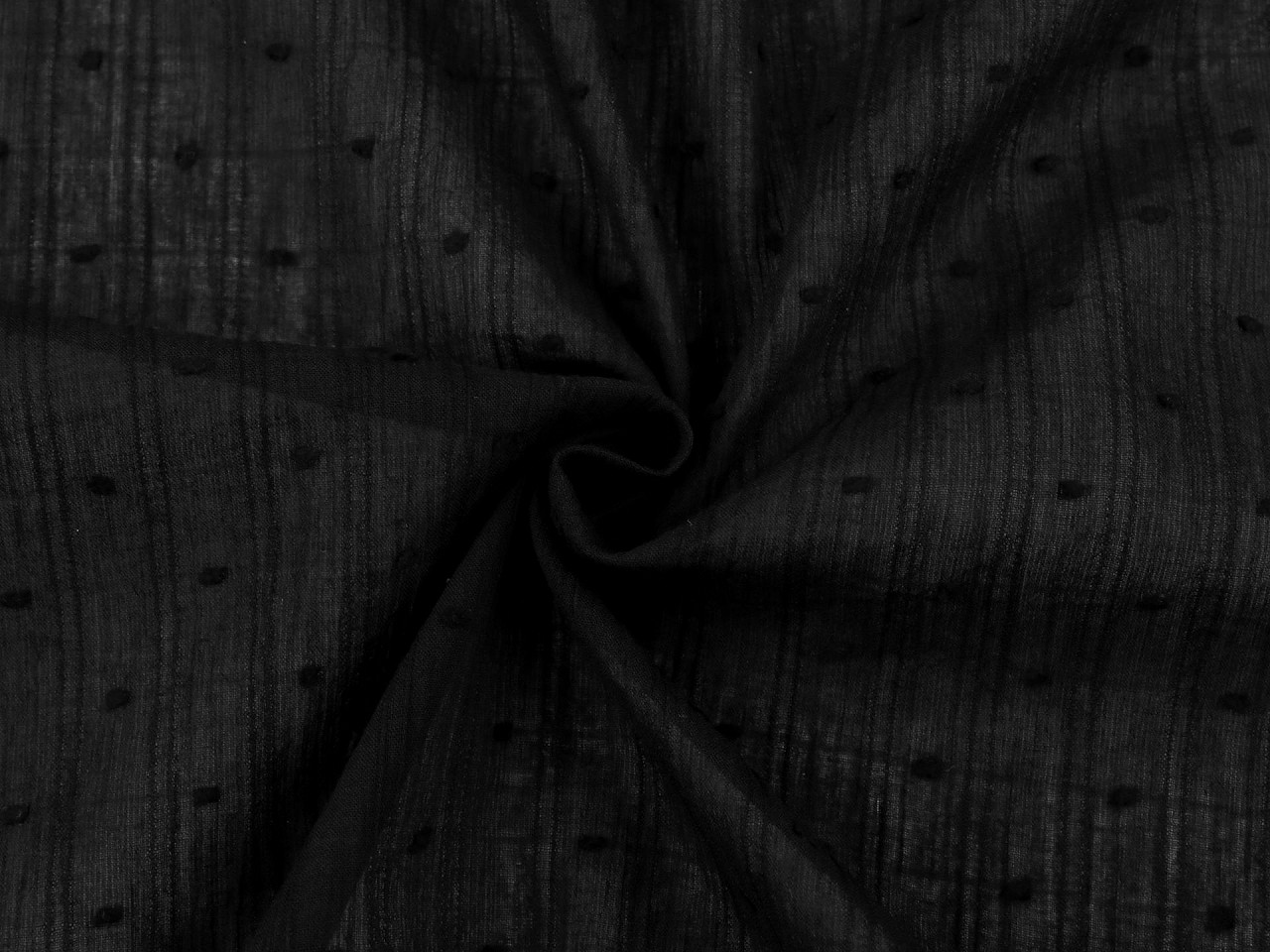 Muslină / tifon cu model - Off white (1 Metru)