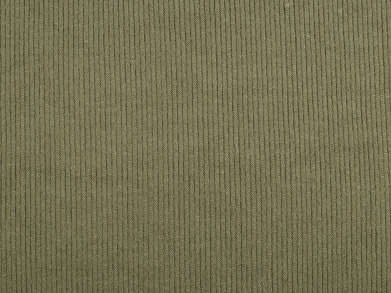 Tricot din bumbac cu nervuri / țesătură fină de pulover - Bej deschis (1 Metru)