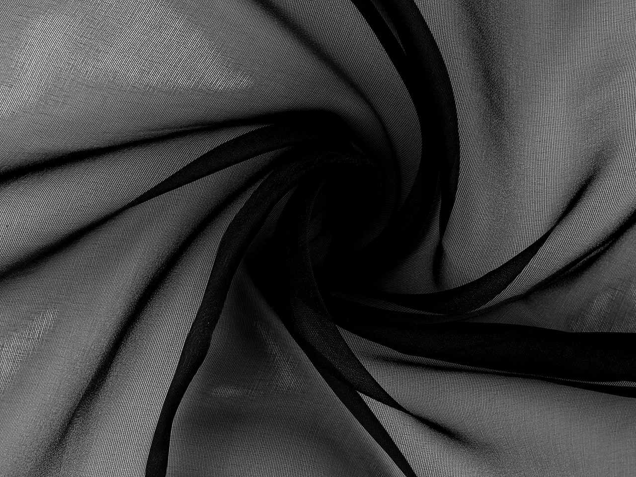 Organza decorativa lucioasa - Crem deschis (1 Metru)