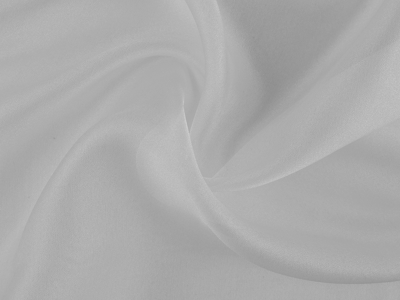 Organza decorativa lucioasa - Crem deschis (1 Metru)