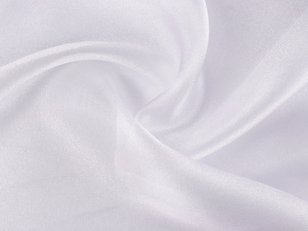 Organza decorativa lucioasa - Crem deschis (1 Metru)