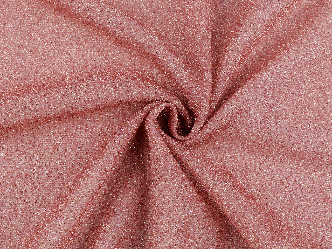 Tricot fin cu lurex - Roz pudrat (1 Metru)