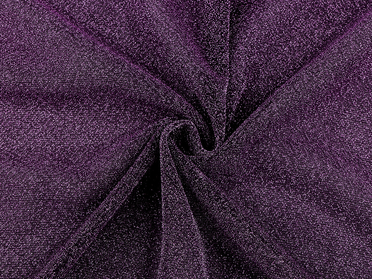 Tricot fin cu lurex - Roz pudrat (1 Metru)