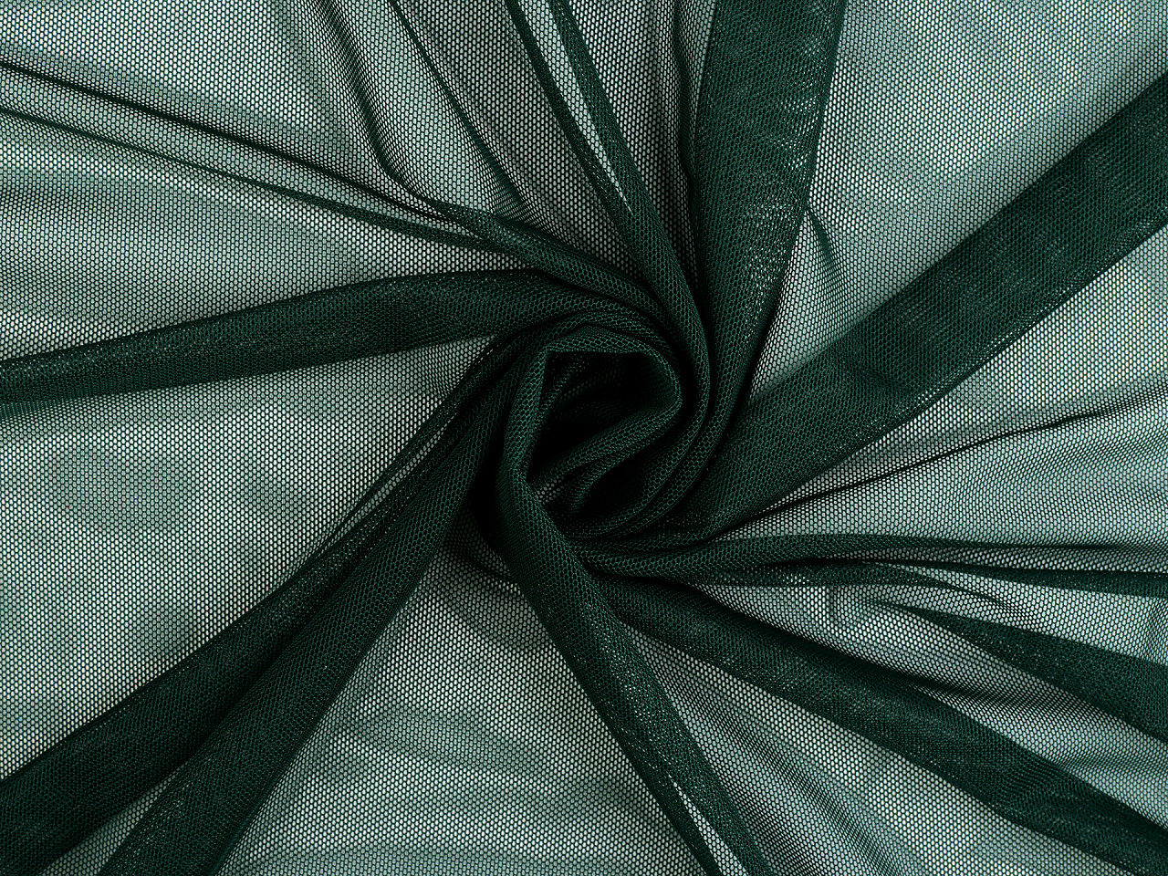 Țesătură șifon gros - Verde închis (1 Metru)