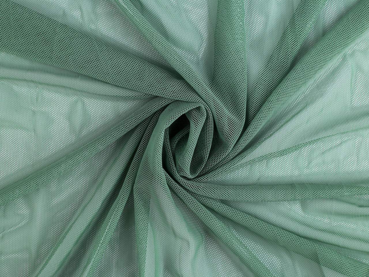 Țesătură șifon gros - Verde închis (1 Metru)