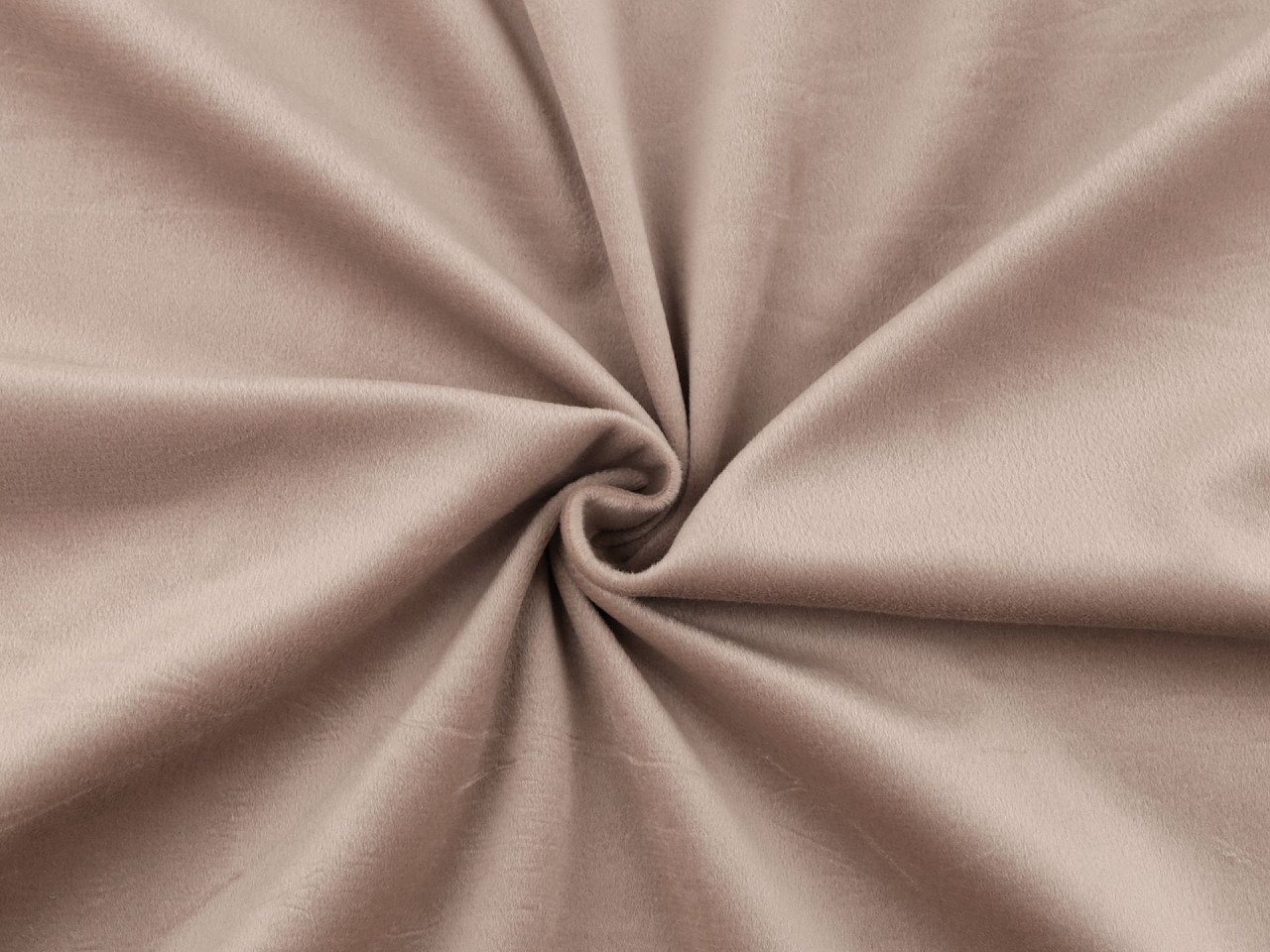 Catifea netedă, lățime 280 cm - Maro bronz (1 Metru)