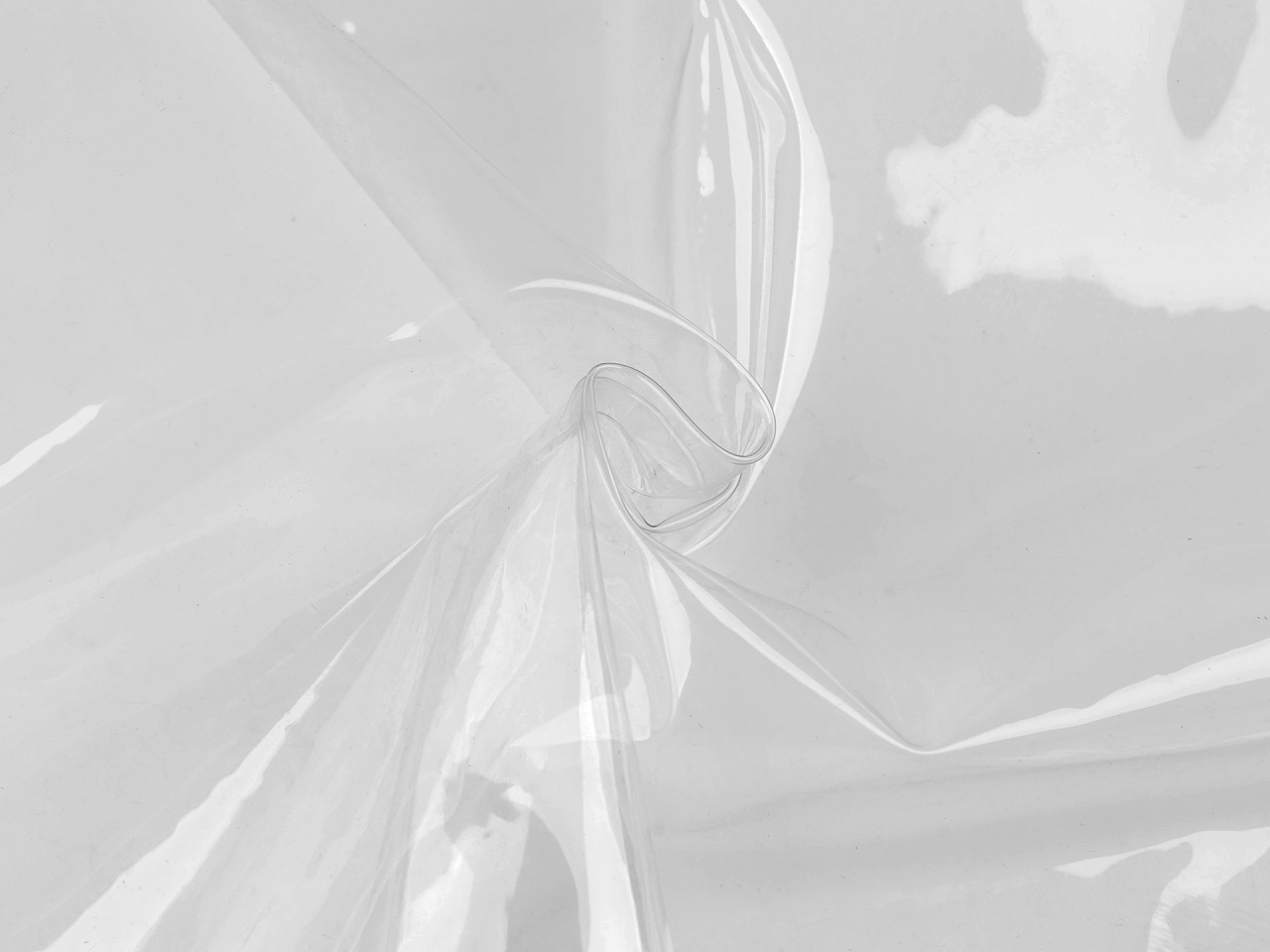 Folie pentru cusut, pvc transparent 0,2 mm - Transparent (1 Metru)