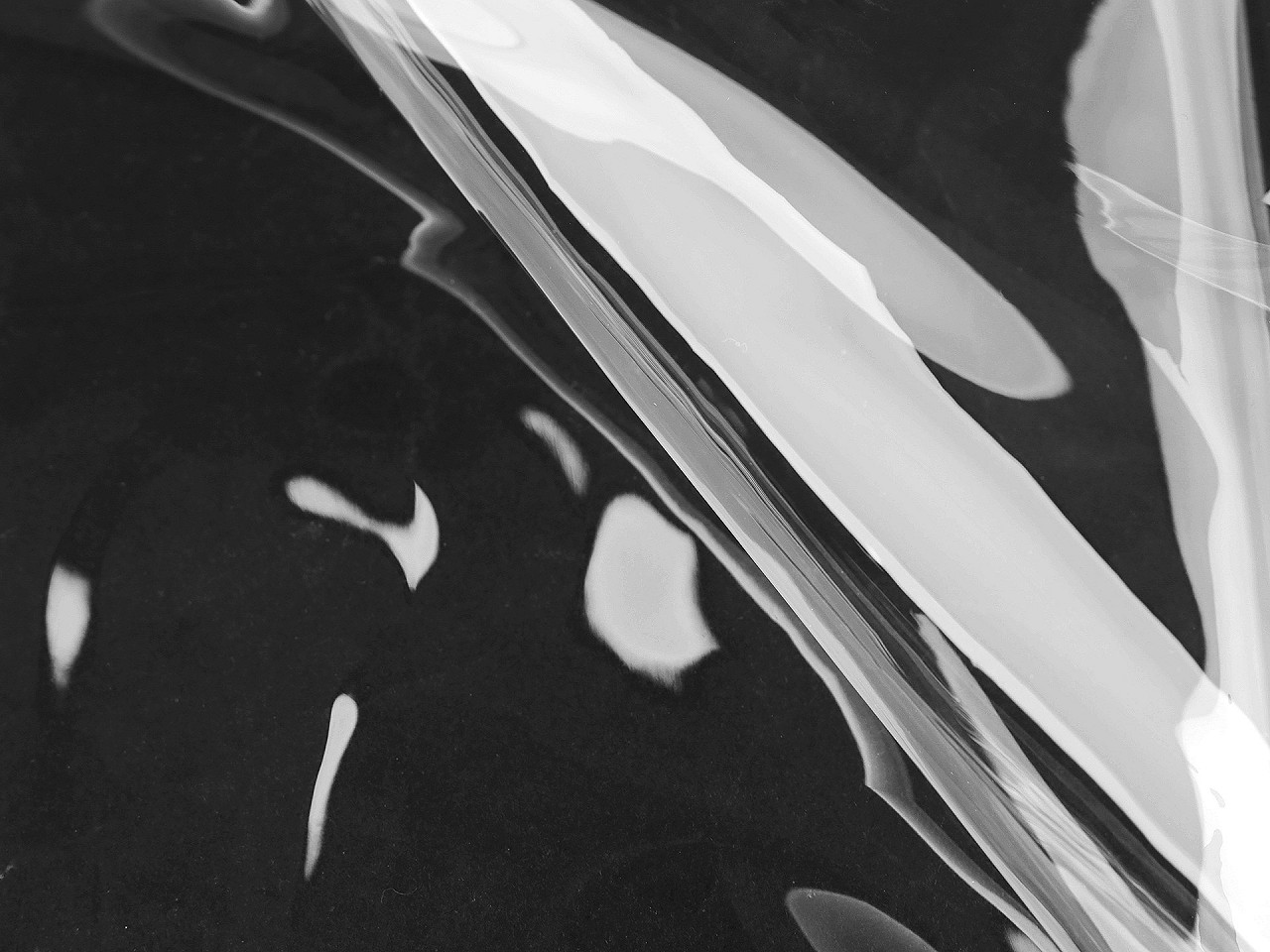 Folie pentru cusut, pvc transparent 0,3 mm - Transparent (1 Metru)