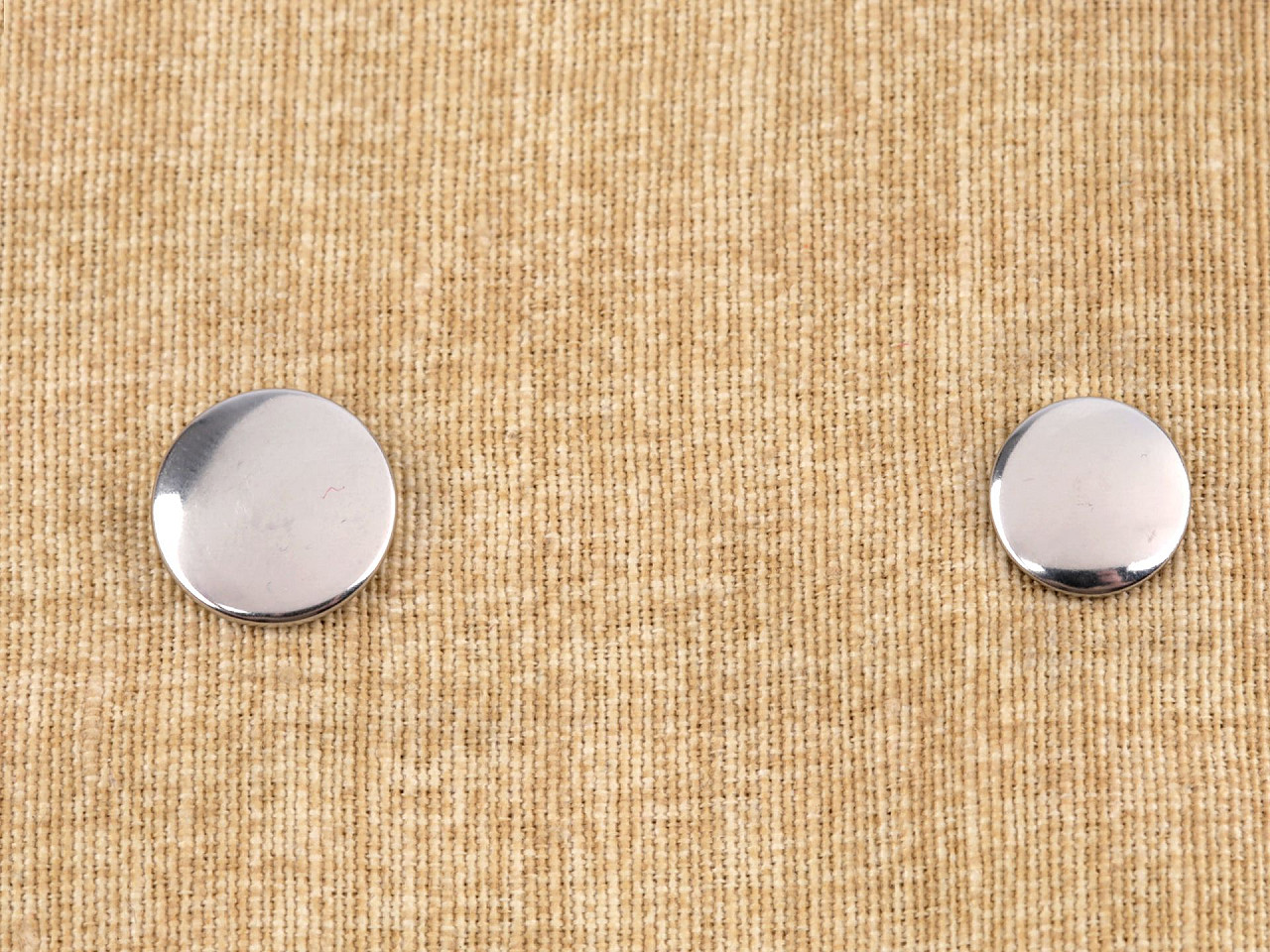 Capse din inox ø15 mm - Nichel (50 Seturi)