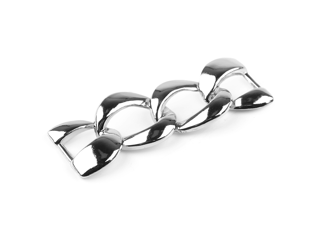 Lanț de design pentru decorarea hainelor, accesoriilor și costumelor de baie 2,1x6,2 cm - Auriu rose (5 Bucăți)