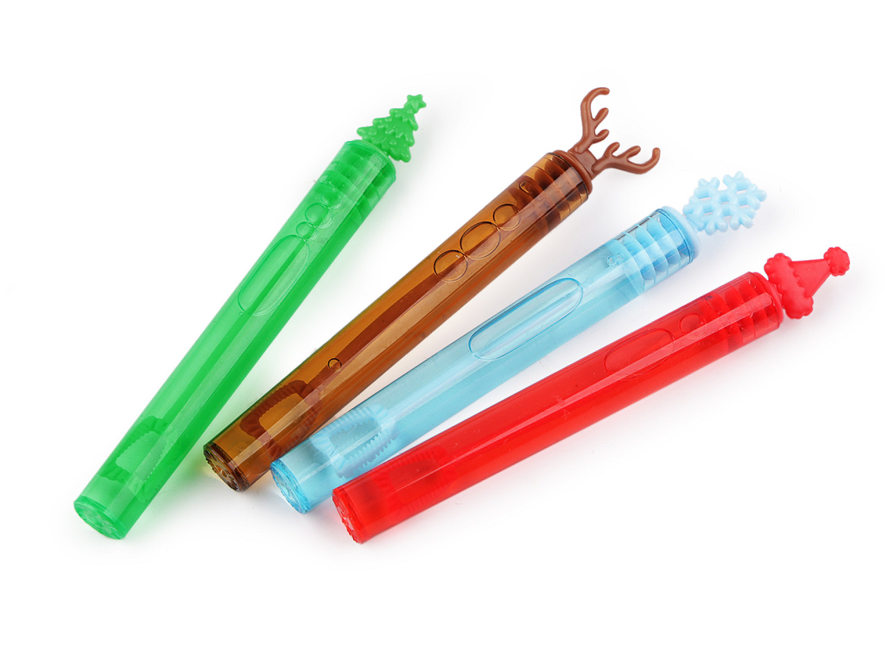 Baloane de săpun ren, fulg de nea, pălărie, brad - Maro (3 Bucăți)