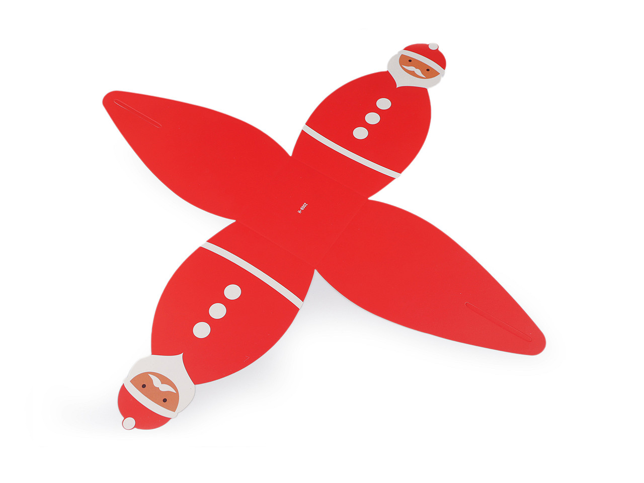 Cutie cadou de craciun - Roșu (12 Bucăți)