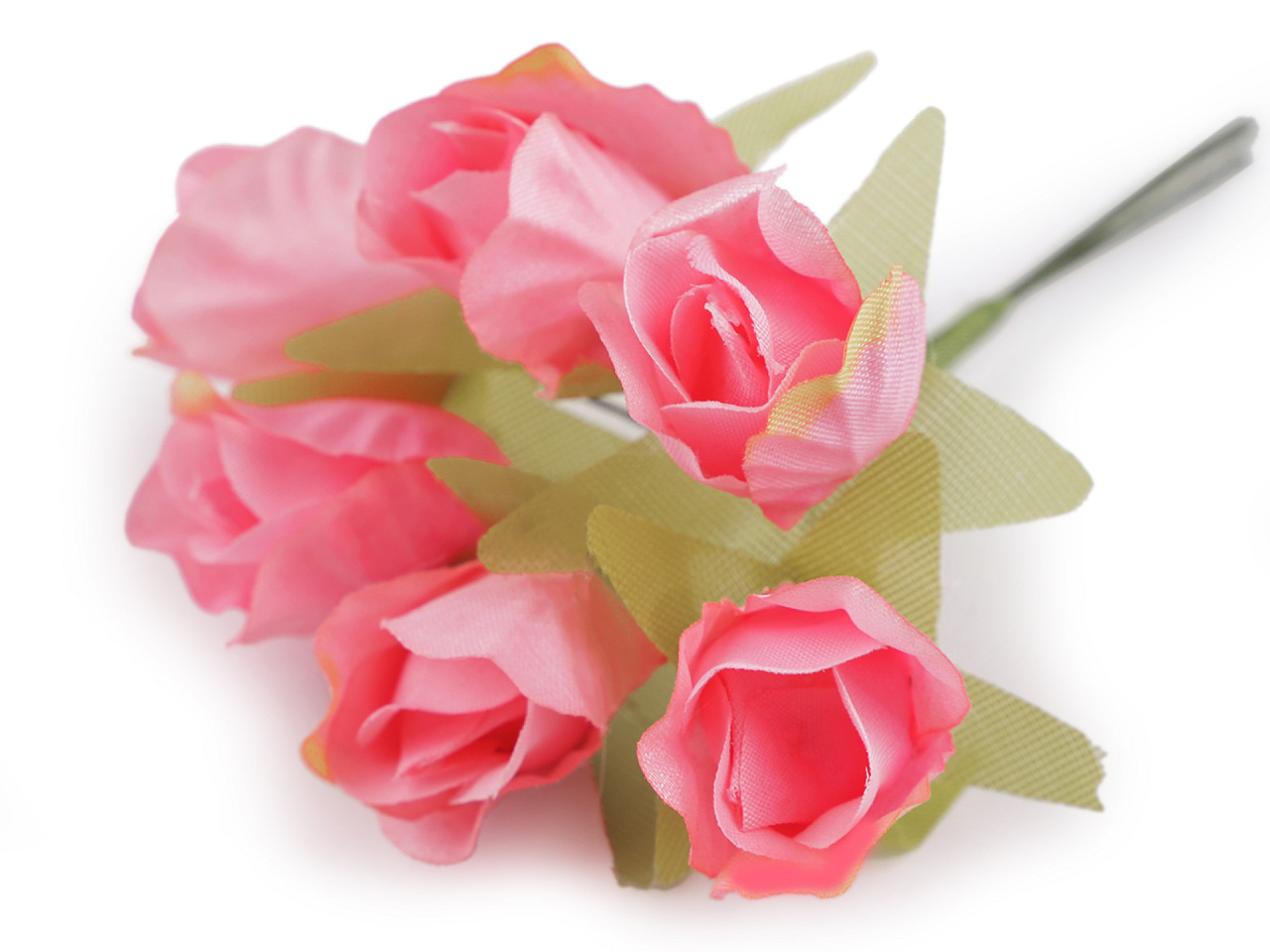 Trandafir artificial - Roz (18 Bucăți)