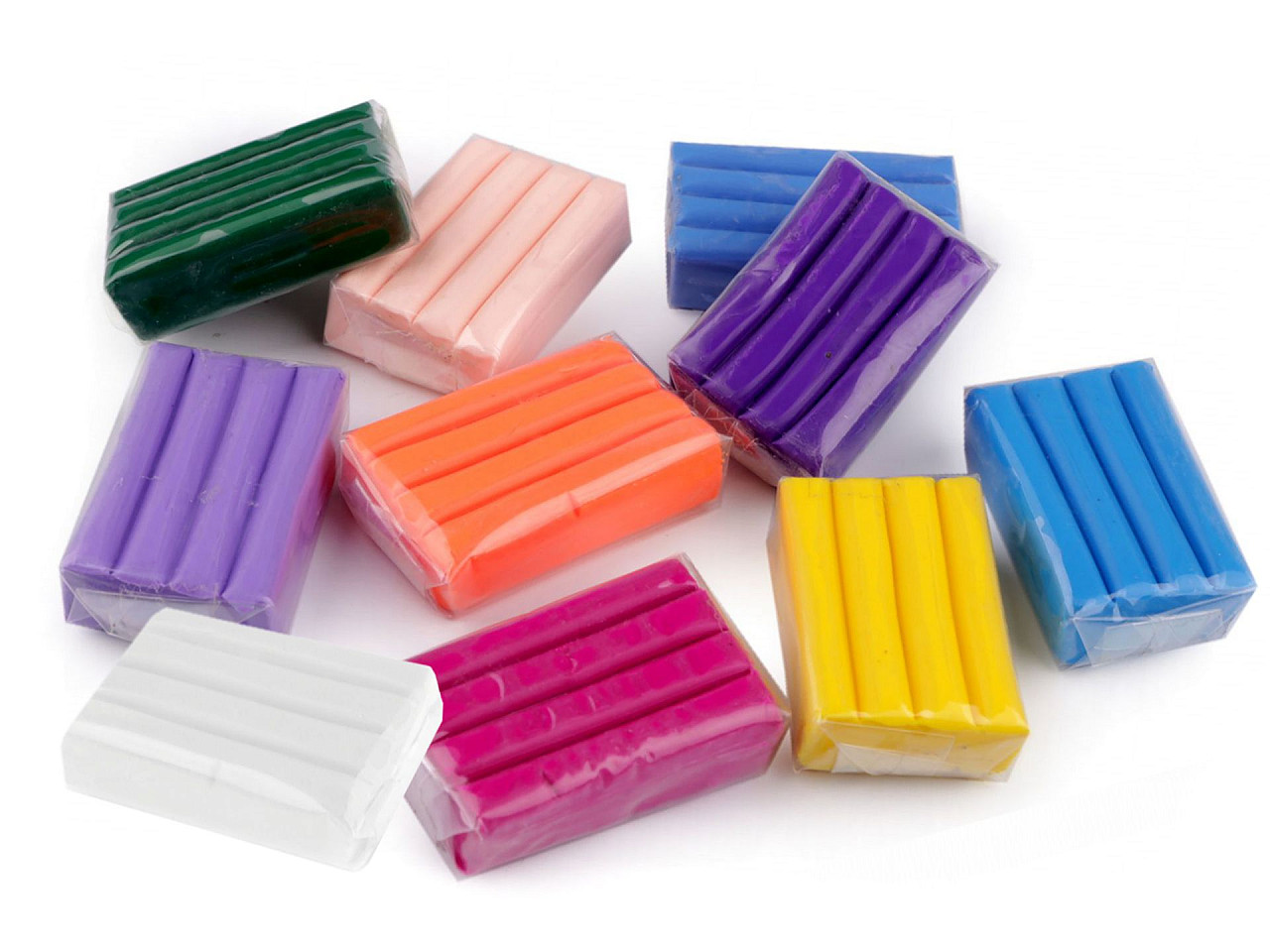 Masa polimerica de modelare 20 g - Galben (1 Bucată)