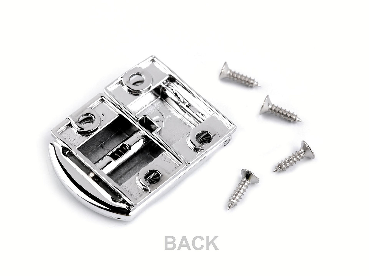 Set de inchizatoare pentru cutii de bijuterii si serviete 24x31 mm - Nichel (1 Bucată)