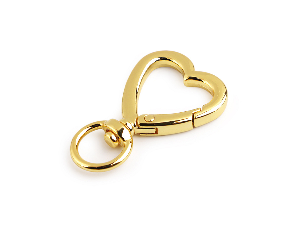 Carabina metalica  pivotanta, gaura 10 mm - Nichel negru (10 Bucăți)