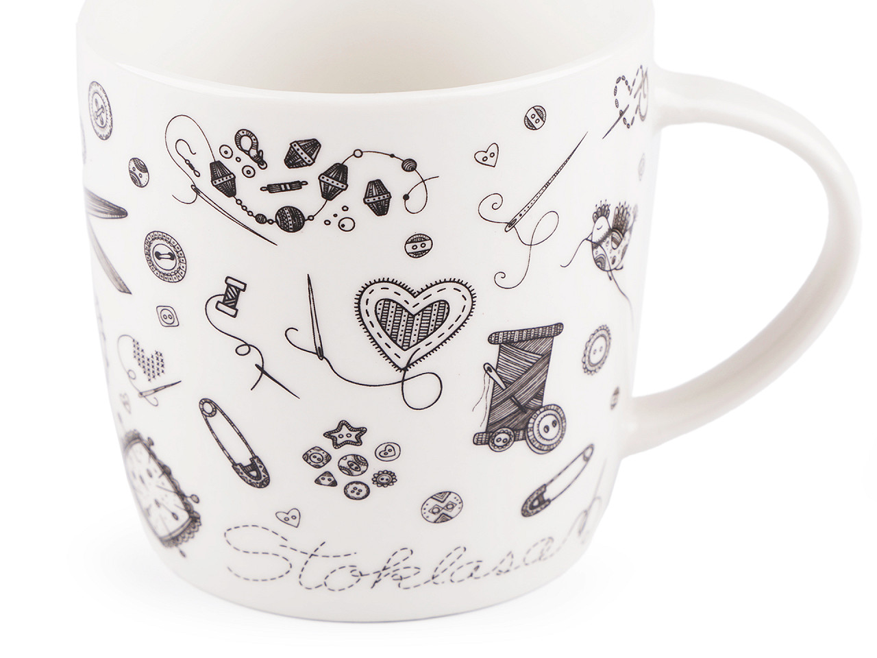 Cana mică stoklasa - Alb (1 Bucată)