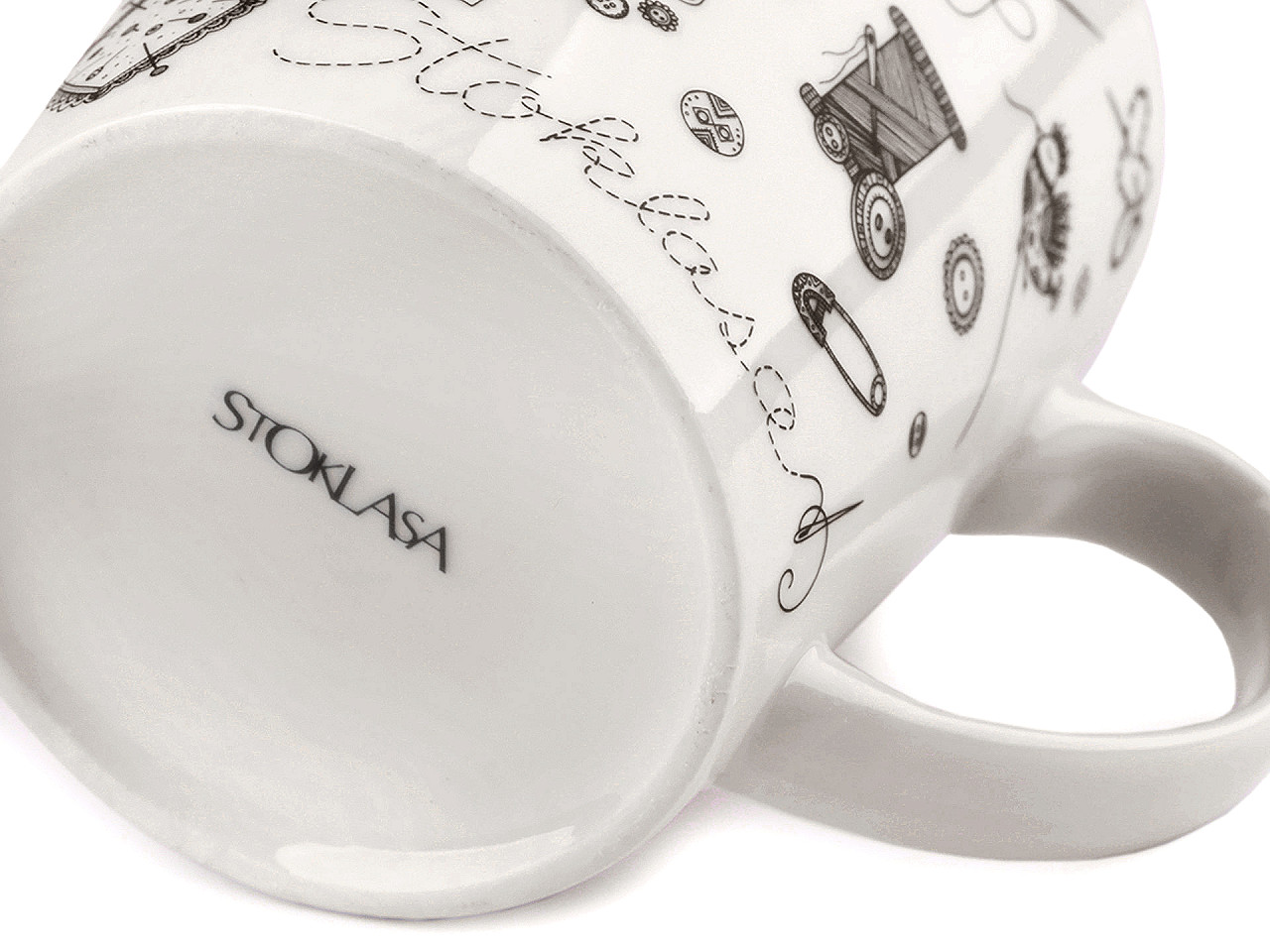 Cana mică stoklasa - Alb (1 Bucată)