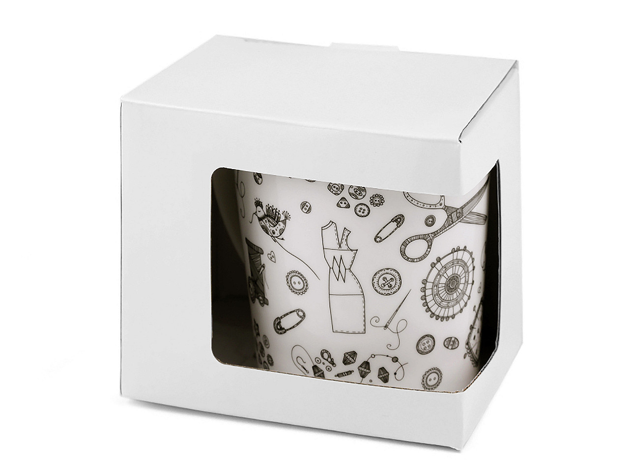 Cana mică stoklasa - Alb (1 Bucată)