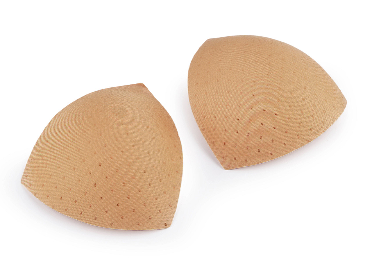 Cupe / bureți sutien cu perforații 38 - Alb (4 Perechi)