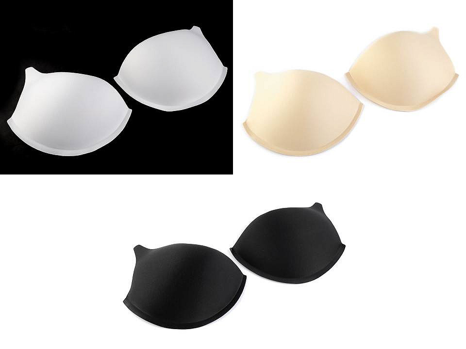 Cupe / bureți sutien / corsete 34 - Alb (1 Pereche)