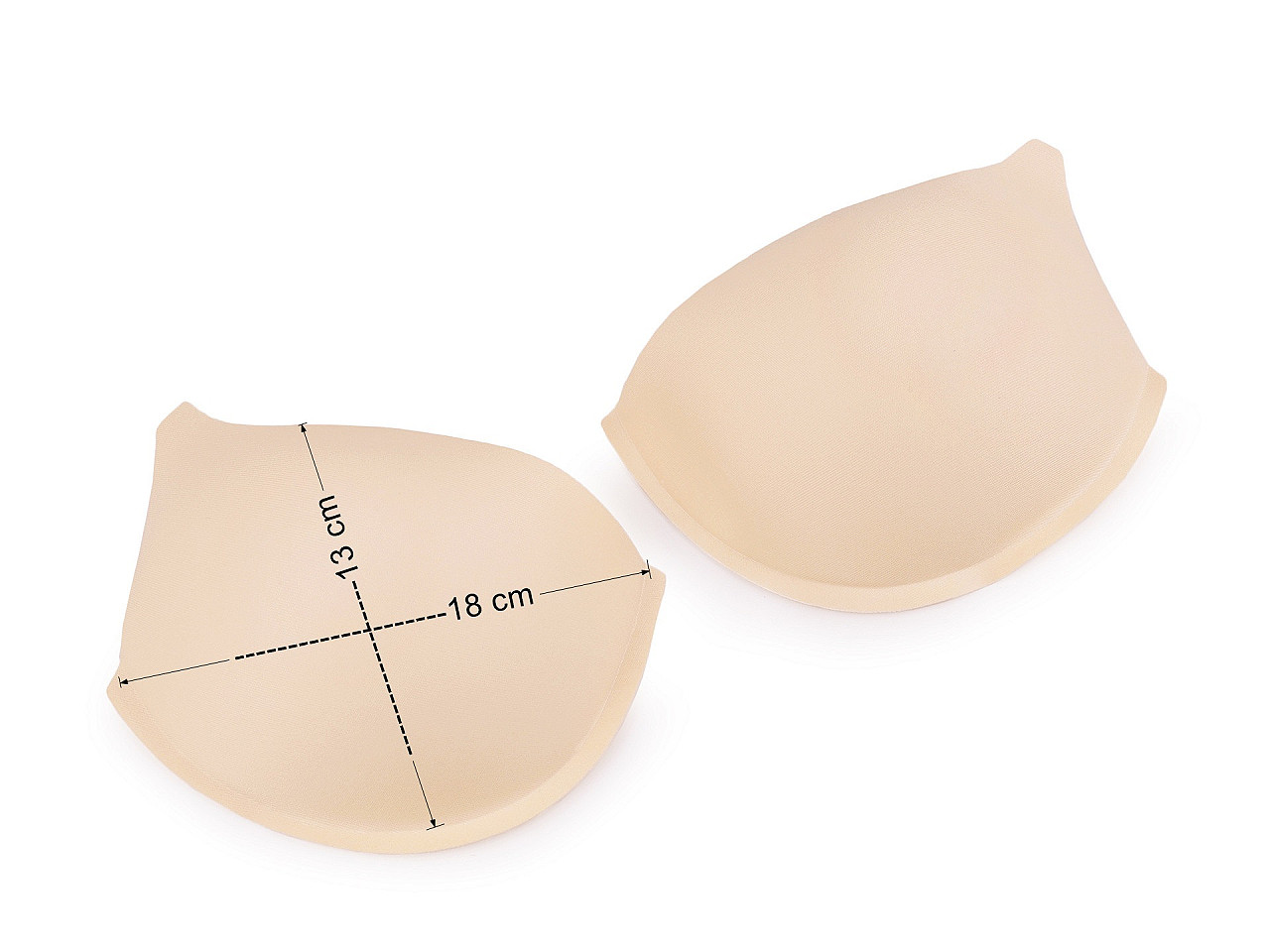 Cupe / bureți sutien / corsete marimea 36 - Alb (1 Pereche)