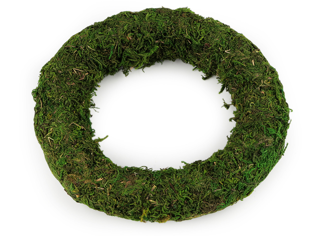 Coroană de mușchi ø20 cm - Verde (1 Bucată)